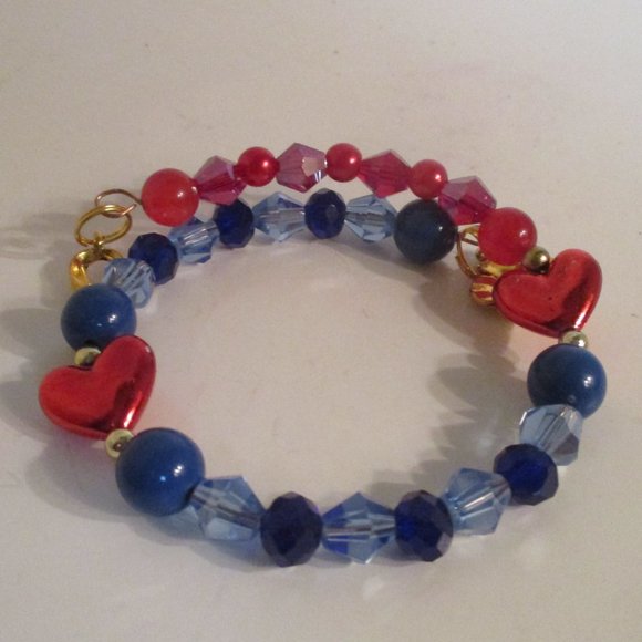 Awareness Bracelets Handmade By candyjewelshop In The IPF Color Blue💙💙 - Picture 6 of 8